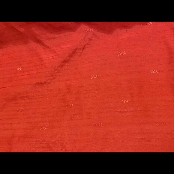 Vintage Yves Saint Laurent red button up size medium - Picture 8 of 8